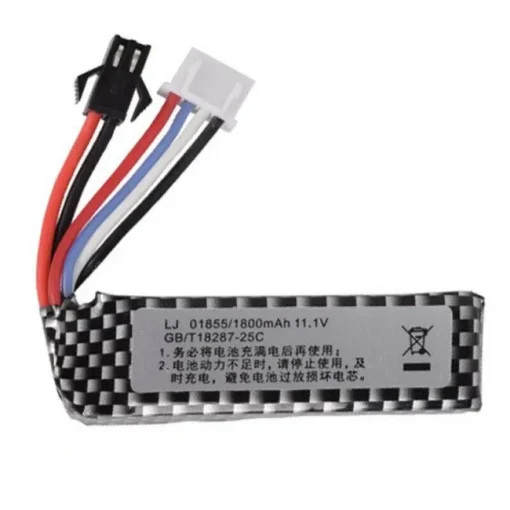 7.4V 1400mAh / 11.1V 1800mAh Lipo Battery