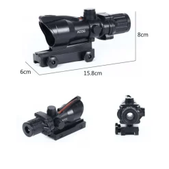 4x Magnifier Small Conch Scope Sight