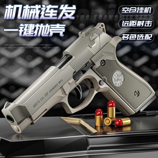 Beretta M92F Blowback Pistol with Shell Ejecting