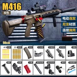 Electric M416 Rifle With Shell Ejecting Soft Bullet Gun