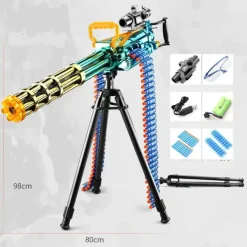 Electric Gatling Foam Darts Blaster with Tripod