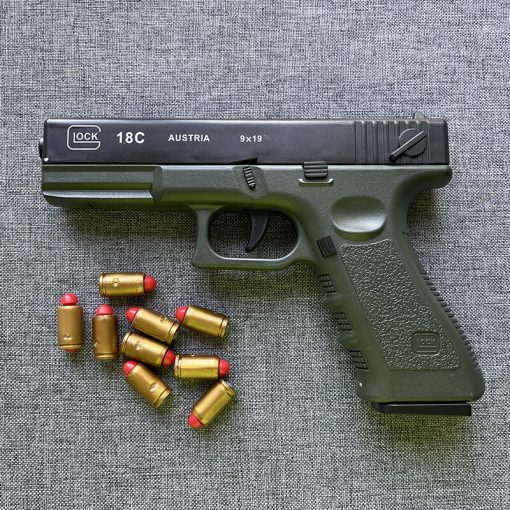 GLOCK18C Blowback Pistol Toy Gun Shell Ejecting