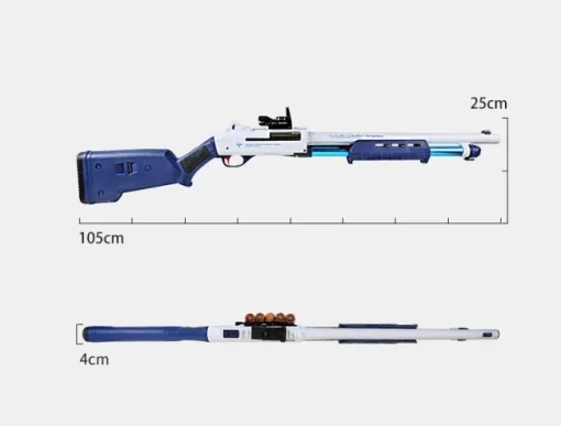 M870 Shell Ejecting Pump Action Foam Dart Blaster