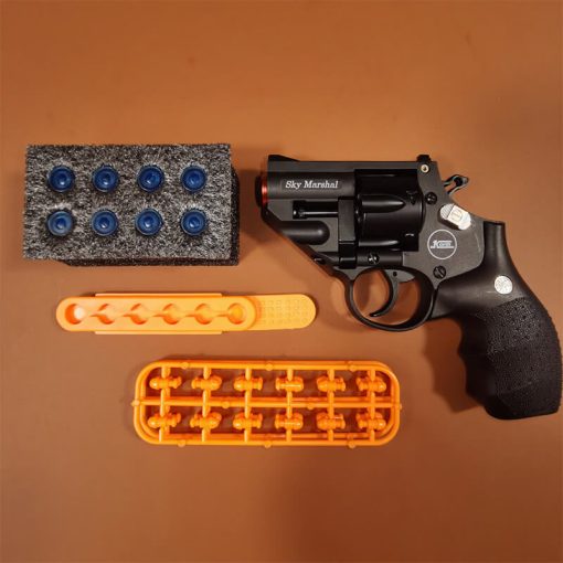 Sky Marshal Double Action Revolver Dart Blaster