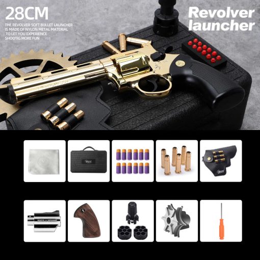 XYL ZP5 Python Revolver Dart Blaster