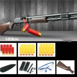 ZS M870 Shell Ejecting Shotgun Dart Blaster